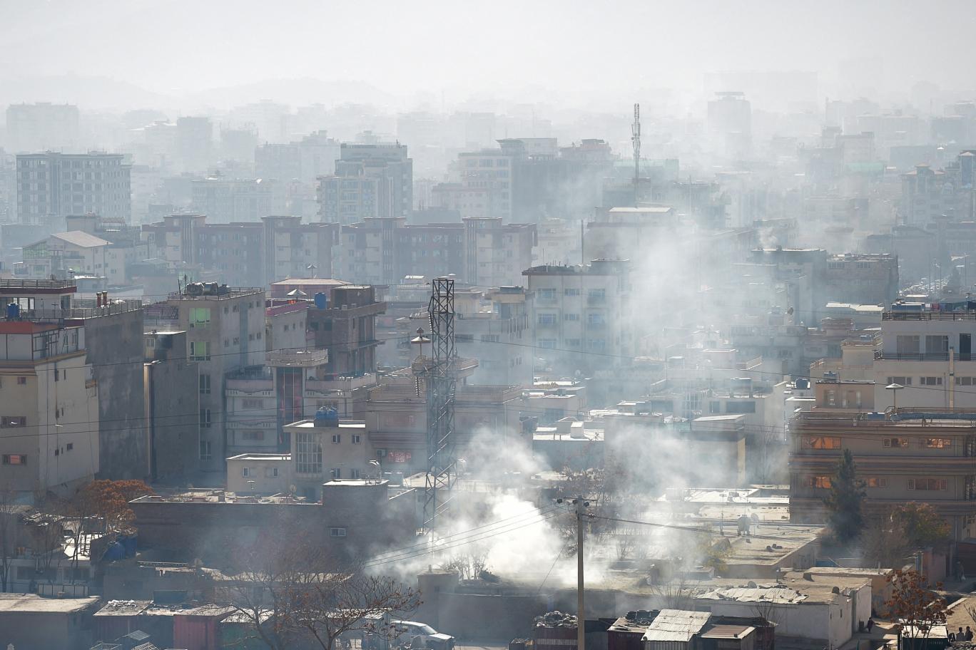 هوای آلوده کابل در زمستان