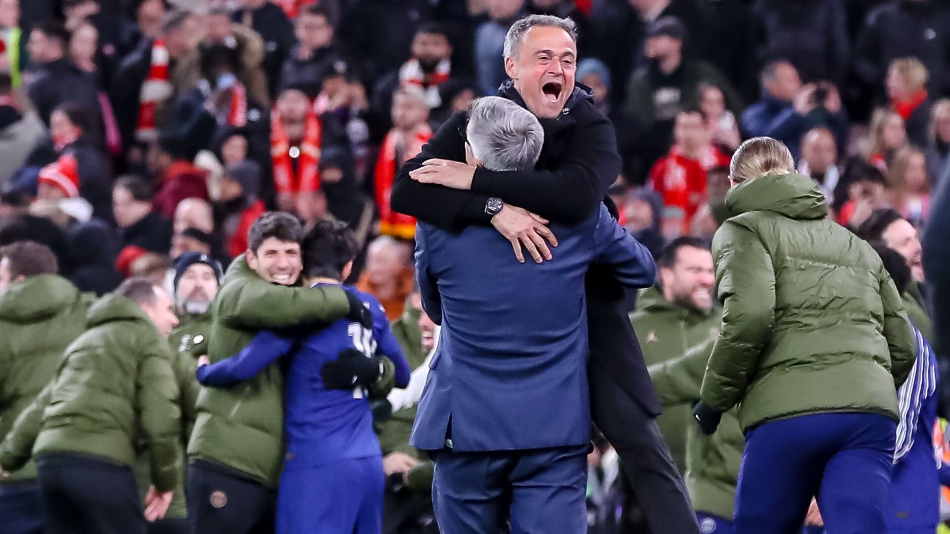 انریکه پس از پیروزی برابر لیورپول: برای برد به آنفیلد می‌رویم