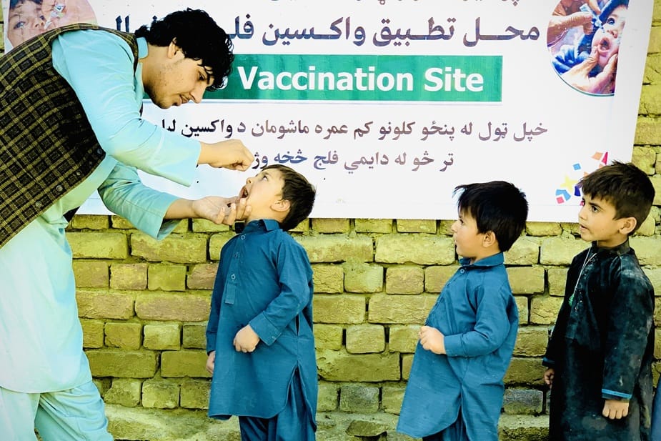 آغاز کمپاین واکسن فلج کودکان تا یک روز دیگر در ننگرهار